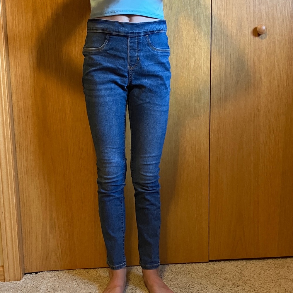 Old Navy Women's Skinny Jeans in Deep Blue